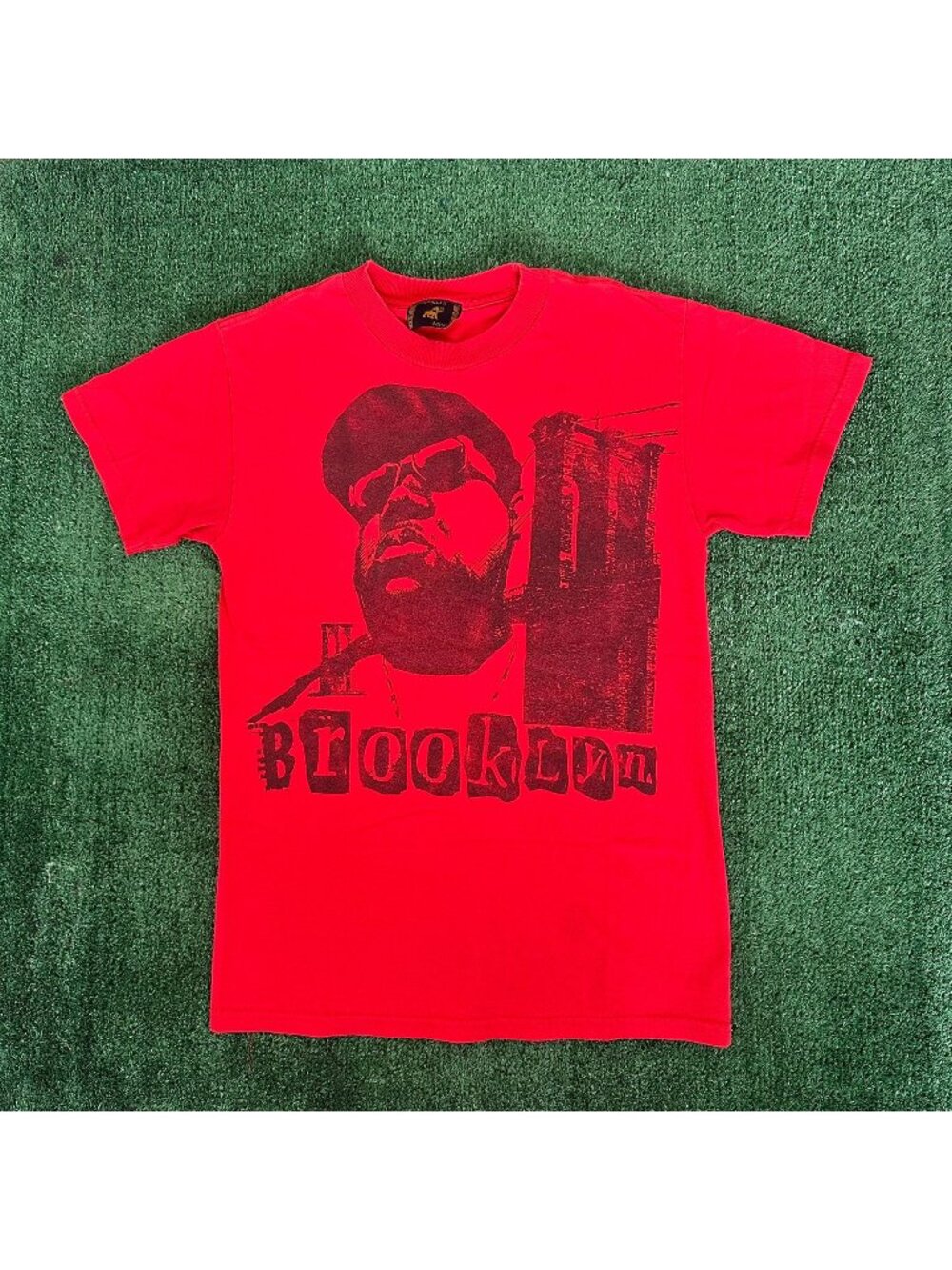 Vintage Y2K Biggie Brooklyn Bridge T-Shirt New York Rap Hip Hop Notorious Big